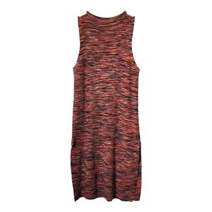 ANTHROPOLOGIE Knit ribbed stretch sleeveless midi dress‎ size M